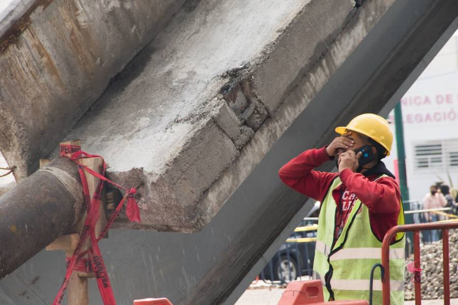 Concluye peritaje en zona de colapso de la Línea 12 del Metro