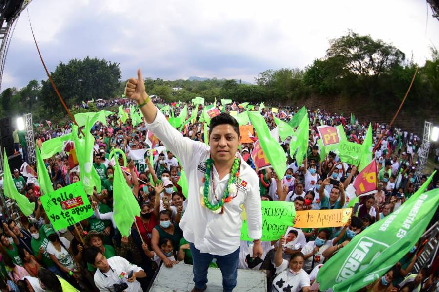 Ricardo Gallardo promete sacar al PRIAN de San Luis Potosí