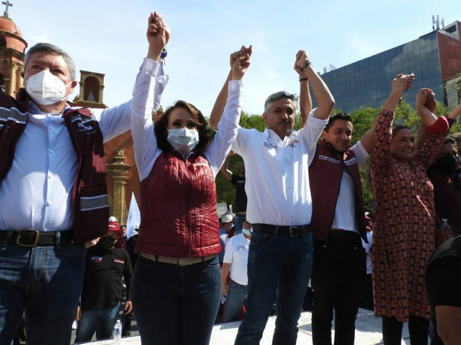 Morenistas inician cierre de campaña en alcaldía Cuauhtémoc