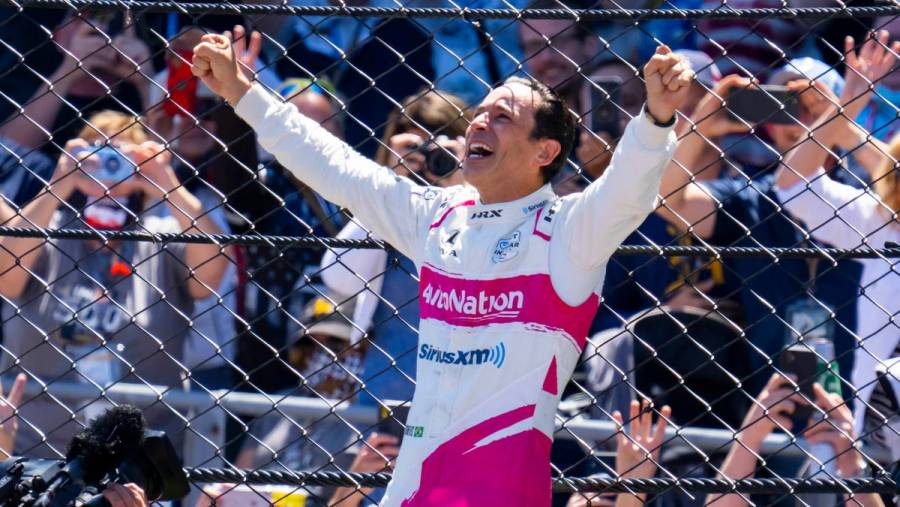Helio Castroneves conquista la cima de las 500 Millas de Indian&aacute;polis