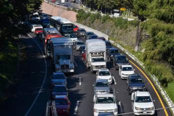 Próximo martes estará cerrada la carretera federal México-Toluca, rumbo a CDMX