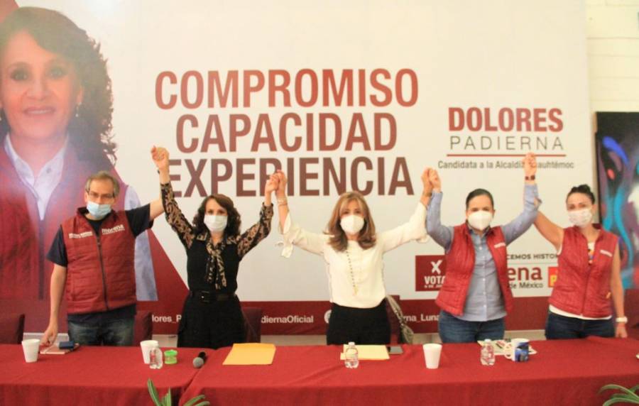 Declina candidata de ELIGE a favor de Dolores Padierna por la alcaldía Cuauhtémoc