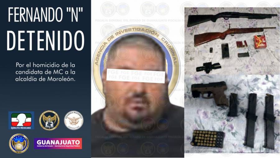 Capturan a responsable del homicidio de Alma Barrag&aacute;n