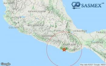 Sismo de magnitud 4.2 remece Oaxaca; no ameritó alerta en CDMX