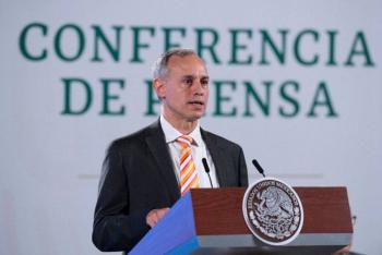 La meta es vacunar a un mill&oacute;n de mexicanos por semana : Hugo L&oacute;pez-Gatell
