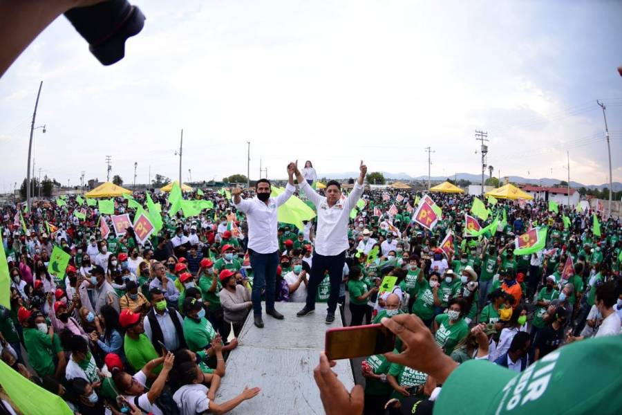 Gallardo puede alcanzar cifra hist&oacute;rica en SLP de casi 500 mil votos: “De las Heras”