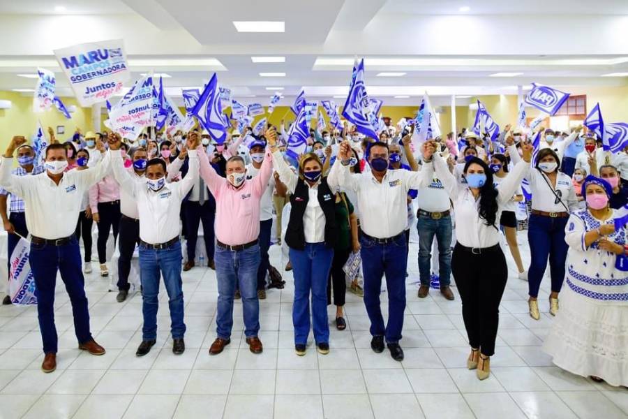 La desesperación de nuestros contrincantes es la mejor señal de que vamos a ganar el próximo domingo: Maru Campos