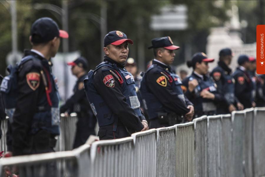 GCDMX desplegará 18 mil policías el próximo domingo