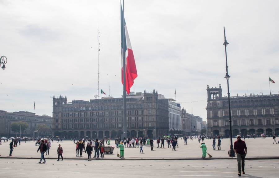 Zócalo capitalino blindado previo a elecciones