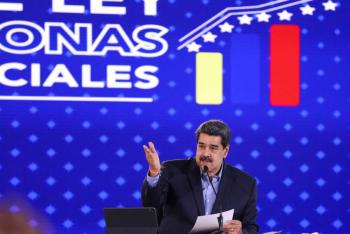 Califica Maduro como “miserable” a EEUU por excluir a Venezuela de donaci&oacute;n de vacunas