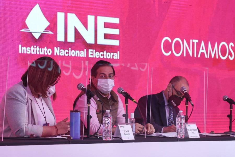 INE ha entregado casi 97% de paquetes electorales a funcionarios de casilla