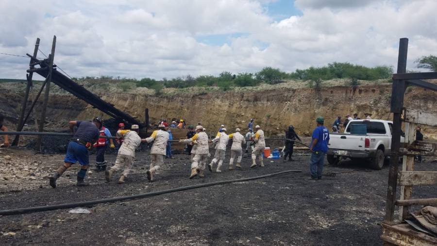 Participa el Equipo de Emergencia y Desastres en rescate de mineros
