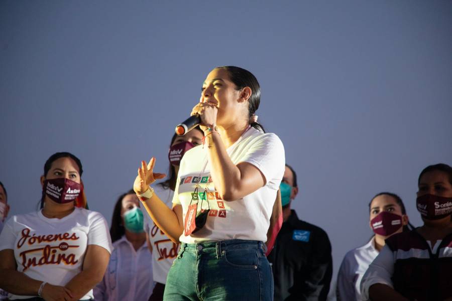 Morena adjudica triunfo a Indira Vizcaíno en Colima