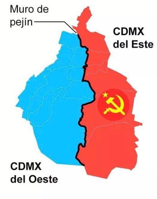 En redes nace la CdMx del Este y la de Occidente