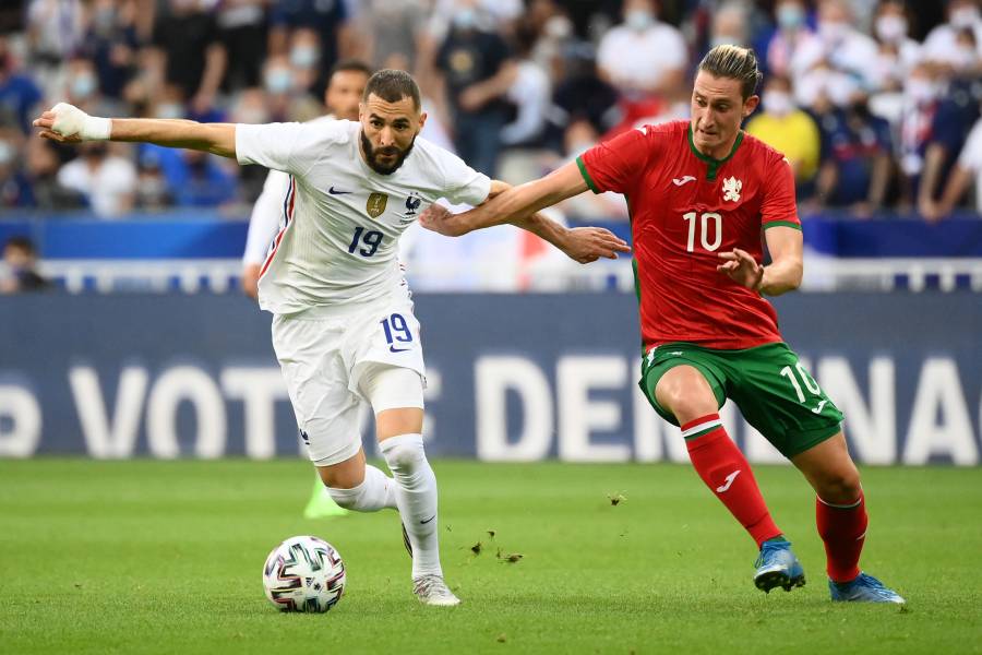 Francia golea a Bulgaria, pero Benzema cae lesionado