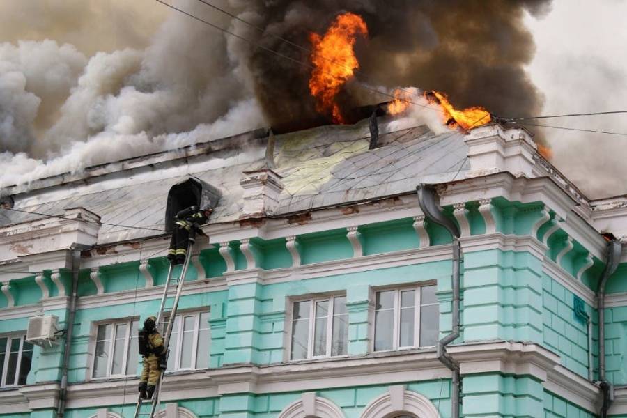 Incendio en hospital de Rusia deja 3 muertos