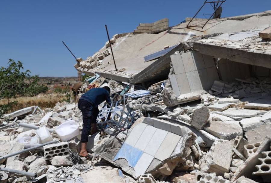 Diez muertos en Siria en un bombardeo del régimen en Idlib