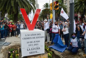 Exigen castigo del “Halconazo” a 50 a&ntilde;os del suceso