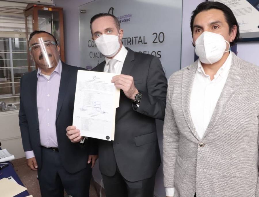 Recibe Rubalcava constancia como candidato electo