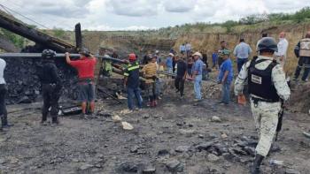 AMLO confirma rescate de cuerpos de los siete mineros en M&uacute;zquiz, Coahuila