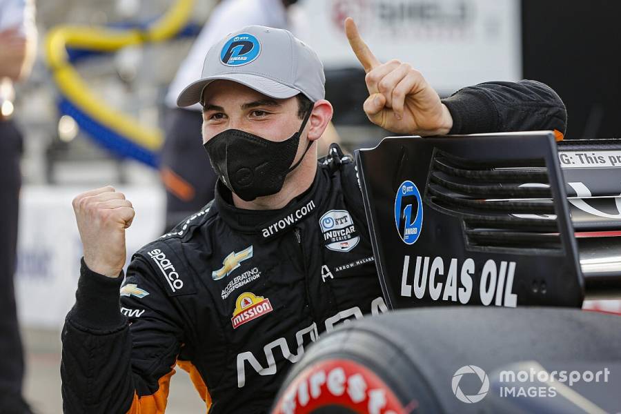 Mexicano O'Ward gana su segunda carrera de IndyCar