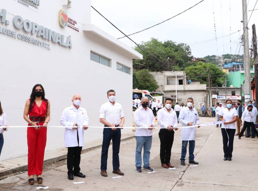 Inauguran reconversi&oacute;n del Centro de Salud Urbano con Hospitalizaci&oacute;n en Copainal&aacute;, Chiapas
