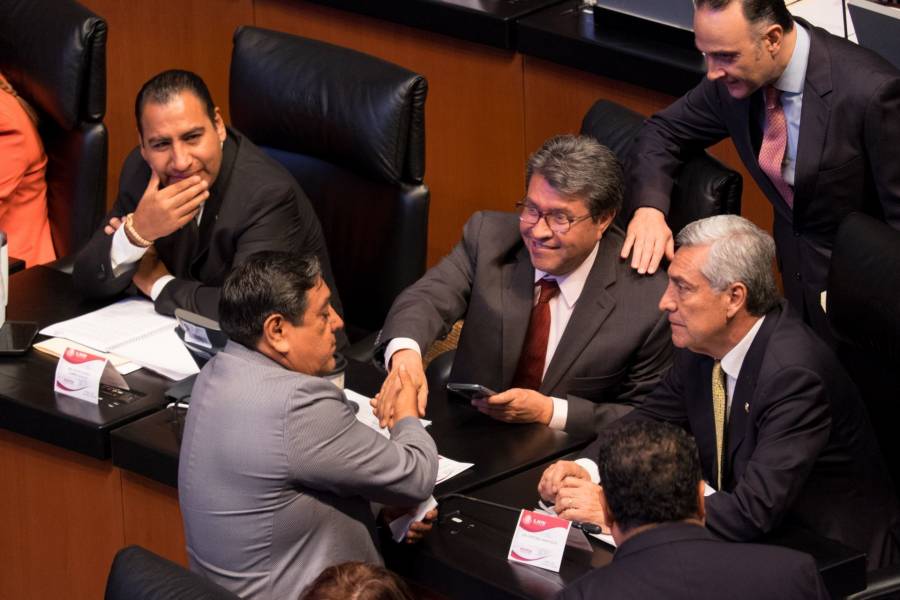 Ricardo Monreal asegura que Salgado Macedonio es bienvenido en el Senado