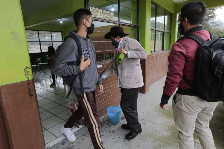 Regreso a clases en Edomex con poca respuesta