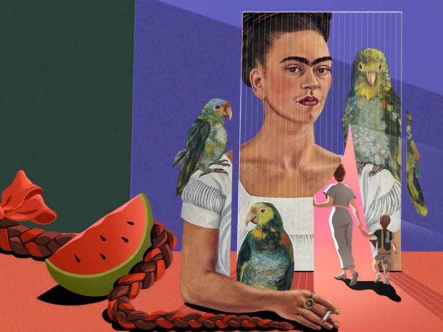Llega a México exposición interactiva sobre Frida Kahlo