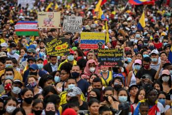 En Colombia, suspender&aacute; el Comit&eacute; del Paro temporalmente las protestas