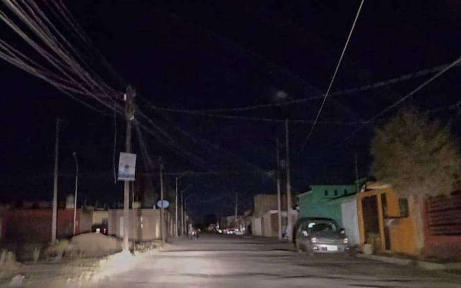 Reportan apagones en Ciudad Juárez