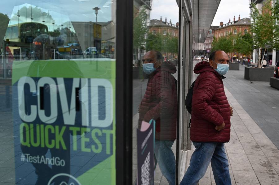 Reino Unido supera 10 mil contagios de Covid-19 por primera vez desde febrero