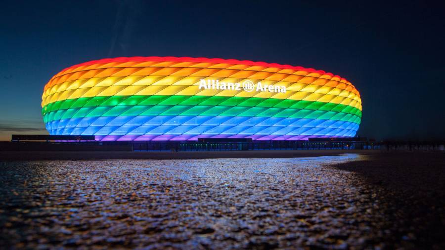 M&uacute;nich quiere iluminar su estadio con los colores LGBT