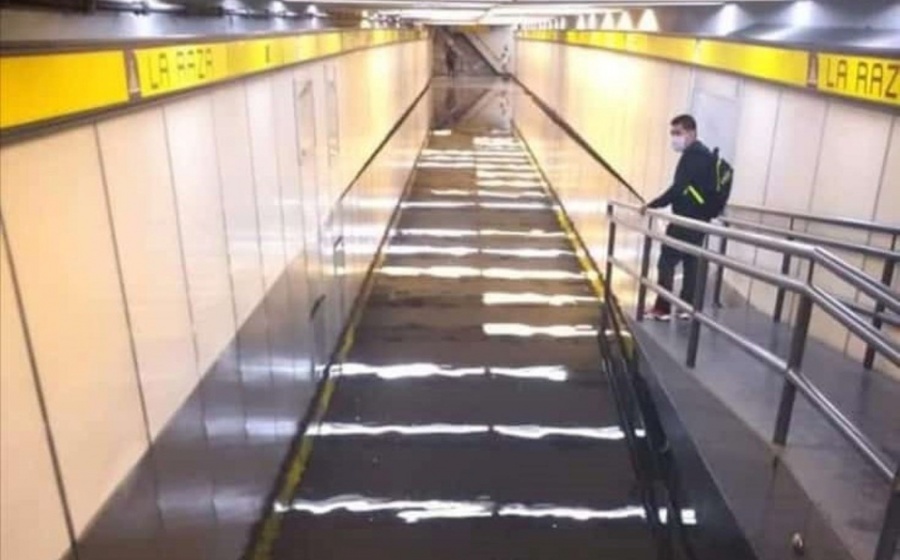 Historias en el Metro: Viajando bajo la lluvia