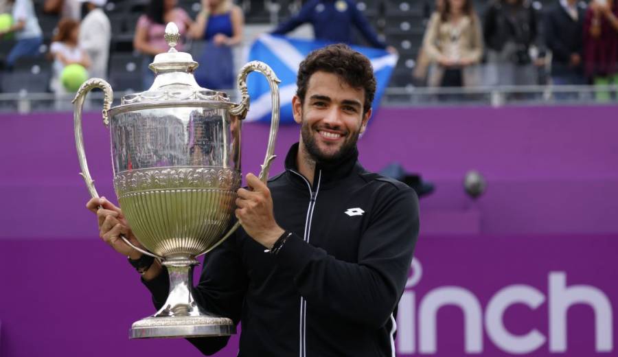 Matteo Berrettini gana el torneo de Queen's