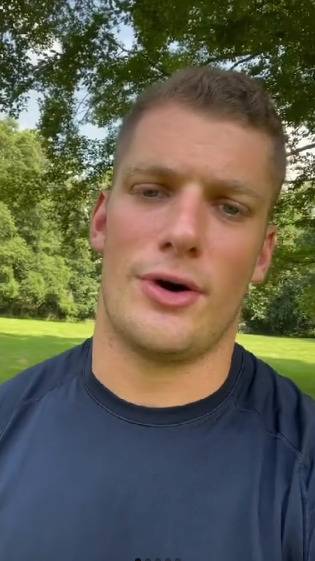 NFL: Carl Nassib, de los Raiders es el primer jugador en activo en declararse gay