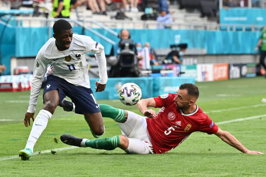 Dembélé se despide de la Eurocopa por una lesión de rodilla