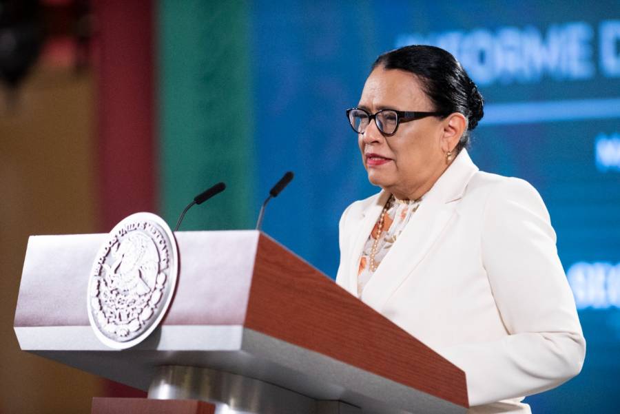 A la baja delitos federales, asegura Rosa Icela Rodríguez