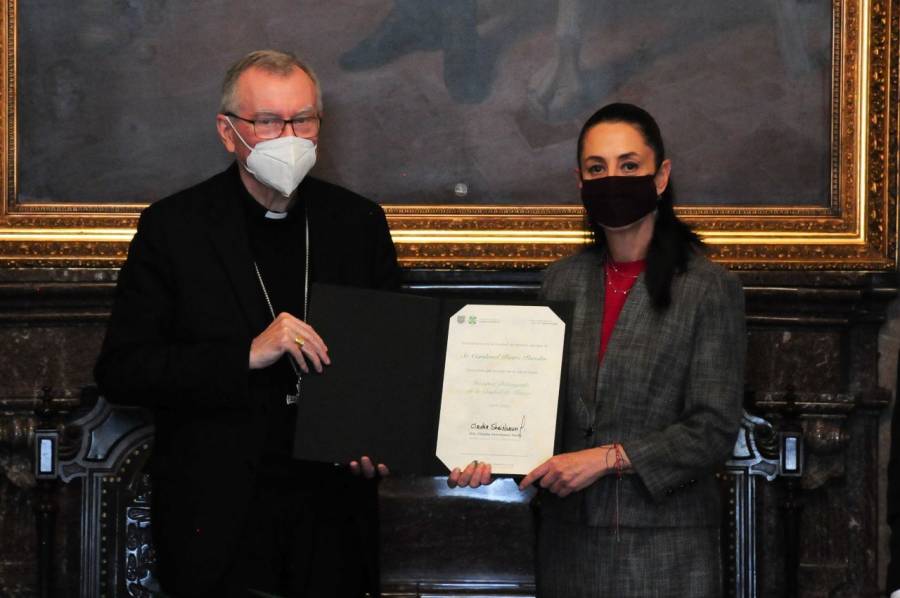 GobCDMX nombra huésped distinguido a Pietro Parolin, secretario de Estado del Vaticano