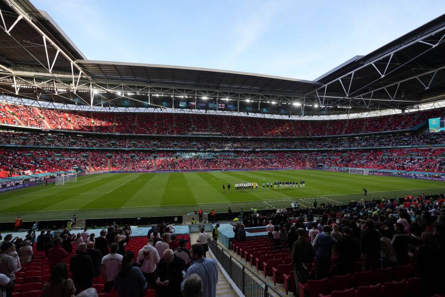 Autorizan más de 60 mil espectadores para semifinales y final de la Euro en Wembley