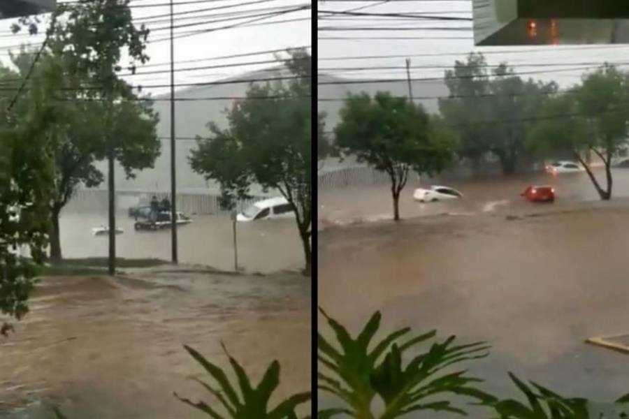Se registran grandes inundaciones en Edomex