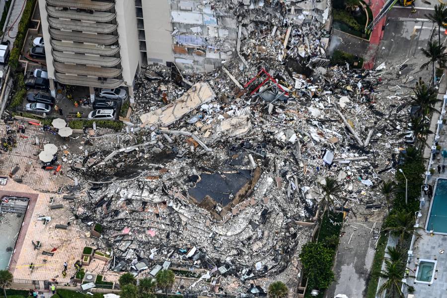 Colapso de edificio en Florida: 22 latinoamericanos desaparecidos, incluidos familiares del presidente paraguayo