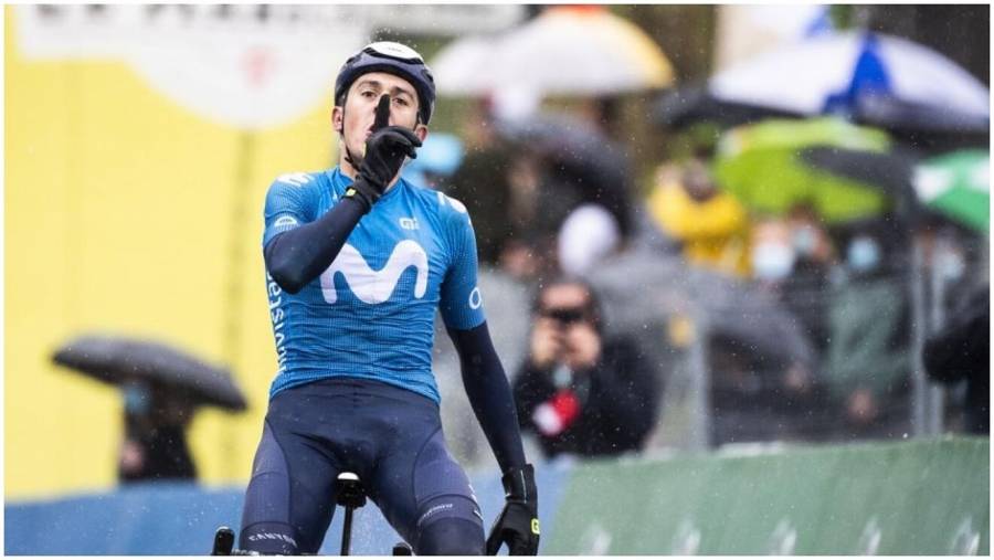El ciclista Marc Soler se retira del Tour con fracturas en el brazo izquierdo