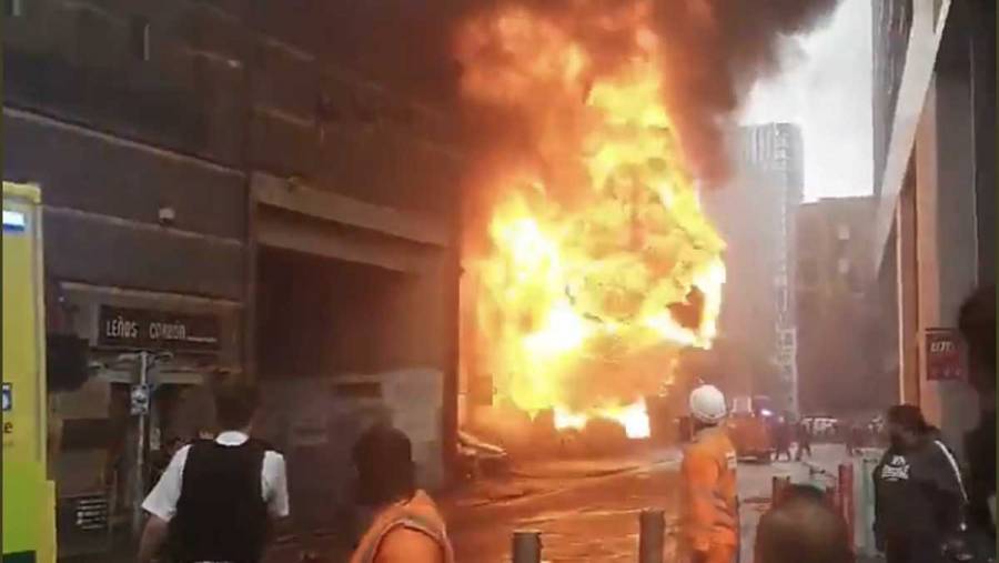 Reportan explosión cerca de estación de tren en Londres