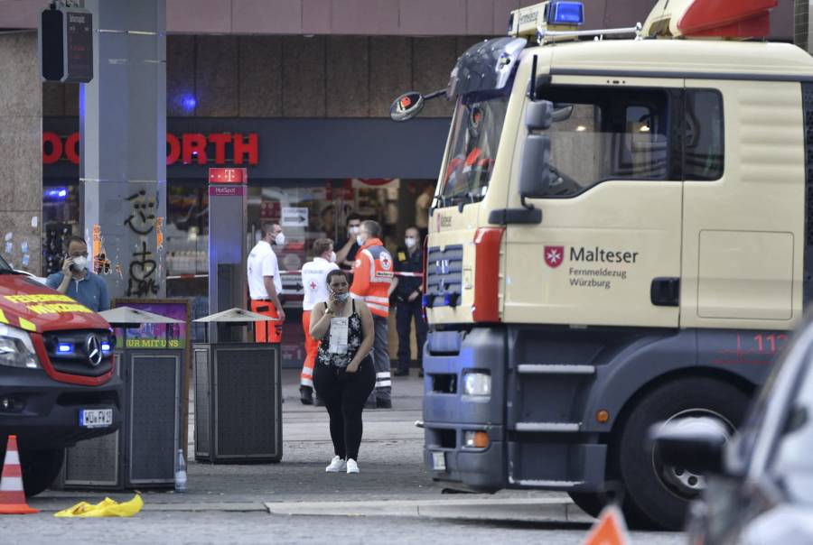 Dos heridos en un ataque con arma blanca en Alemania