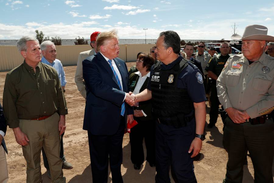 Expresidente Trump alaba políticas migratorias durante su gobierno