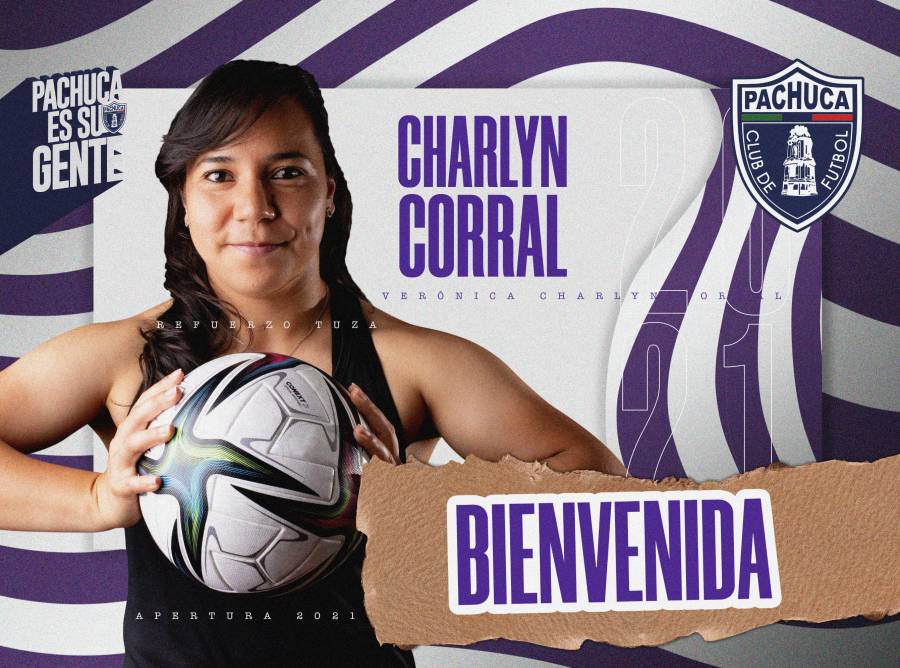 Oficial: Charlyn Corral llega al Pachuca