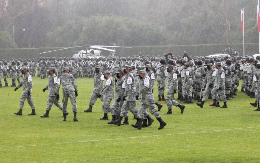 Se suspendió la celebración del segundo aniversario de la Guardia Nacional