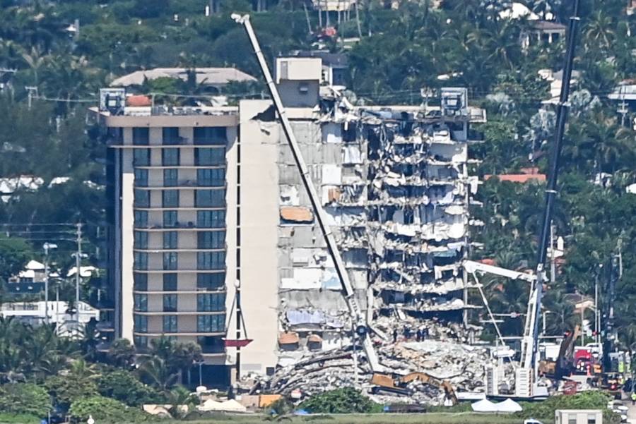 Asciende a 16 el número de muertos por derrumbe en edificio de Miami