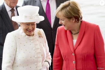 Recibir&aacute; la reina Isabel II  a Angela Merkel en Windsor